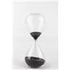 Lemonti Timeless Clessidra in vetro | 45 minuti in nero | anche in 10/15/30/45/60 min | come decorazione per l'ufficio, la cucina e l'ora per i bambini..