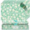 SCENTORINI Carta Profumata di jasmine Fresco per Cassetti Fodere per Armadi per Profumare i Vestiti e Decorare i Mobili, 6 Fogli 36..5 x 50 cm