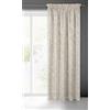 Eurofirany Tenda in lino Optic Rubi con nastro arricciato, 1 pezzo, Eco Boho naturale, per soggiorno, camera da letto, 140 x 270 cm, beige
