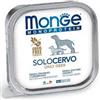Monge Solo Cervo Monoproteico 150 gr Umido per Cani