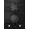 Miele Piano cottura domino a gas CS 7102-1 FL in vetroceramica nero da 40 cm
