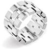 Calvin Klein Anello da Donna Collezione GEOMETRIC in Acciaio Inossidabile - 35000324D
