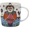 MAXWELL & WILLIAMS - Tazza con mucca Betsy, in porcellana, multicolore, Porcellana, Boobook (Owl)