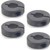 Ganter Normelemente Ganter Norm elementi | geschlitzte Stell Anelli - GN 706.2 | Sinter Acciaio, nero, GN 706.2-26-B10-ST