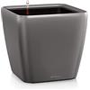 LECHUZA QUADRO Premium LS 50 antracite metallizzato 16283
