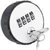 DEWIN Serrature Con Combinazione,Serratura Con Codice Codice Digitale in Lega Di Zinco Combinazione Cam Cabinet Pratica Serratura Safe Password Con Chiavi (20mm)