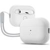 Spigen Cover Silicone Fit Compatibile con AirPods Pro 2 (AirPods 2nd Generazione 2023/2022) - Bianco/Grigio