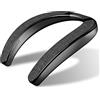 Smalody Altoparlante Bluetooth Altoparlante portatile wireless con archetto da collo Stereo Surround Sound con microfono Altoparlante wireless per sport all'aria aperta