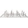 Baldassare Agnelli Pentole Agnelli, COIX182C-1/1 Griglia Gastronorm 1/1 per Cottura Verticale Polli, 8 Posti, Alluminio, Argento