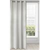 Eurofirany ROSSIE - Tenda oscurante termica con occhielli, 250 g/m², opaca, moderna, termoisolante, per camera dei ragazzi, soggiorno, camera da letto, 135 x 250 cm, colore: argento