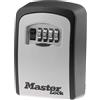 Master Lock Scatola di blocco a parete, Scatola di blocco a parete esterna per chiavi di casa, Cassaforte chiave con serratura a combinazione, 5401EC