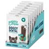 Edgard Cooper Edgard & Cooper Snack per Cane Stick Dentali Naturale 8x7 (confezione da 8) Bastoncini da Masticare, igiene dentale, tempo di masticazione lungo, alito fresco (Menta e Fragola, Piccolo)