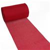 Deko AS GmbH Runner da Tavolo Shabby Chic in Effetto Lino 20 cm - Rosso Fluorescente - 5 m - 69 - 200 - 5 di 19