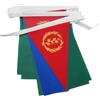 AZ FLAG Ghirlanda 6 Metri 20 Bandiere Eritrea 21x15cm, Bandiera Eritrea 15 x 21 cm - Festone Bandierine
