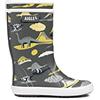 Aigle Lolly Pop Play2 - Stivali da pioggia unisex per bambini, Auto, 7.5 UK Child