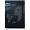Häfft paper&you® Diario a puntini A5 con Banda elastica Travel the World 156 pagine, taccuino a punti - Sostenibile & rispettoso con il clima