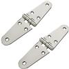 Muttiy Cerniere per cinghie da barca per portello e porta, in acciaio inox resistente, montaggio superiore 7-1/8 x 1-5/8 (2 pezzi)