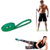 CUCUBA Training Band Banda Fascia Elastica di Resistenza per Fitness Crossfit Allenamento per Uomini e Donne Verde 15 Kg. 33 lbs