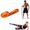 CUCUBA Training Band Banda Fascia Elastica di Resistenza per Fitness Crossfit Allenamento per Maschi e Femmine Arancione 35 Kg. 77.1 lbs