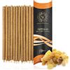 MUT22 12 Bastoncini di Incenso di Palo Santo Artigianali con Copal, di Origine Peruviana, Lunga Durata 90 Minuti