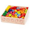 Bigjigs Toys Barattolo di Filo di Palline
