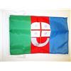 AZ FLAG Bandiera Liguria 45x30cm - BANDIERINA Ligure - REGIONE Italia 30 x 45 cm cordicelle