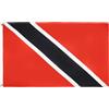 AZ FLAG Bandiera Trinidad e Tobago 90x60 cm Poliestere 100D 2 Occhielli | Uso interno ed esterno bandiera decorativa trinidadiana Trinidad & Tobago doppie cuciture e bordi rinforzati