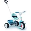 SMOBY Triciclo Evolutivo con Maniglione Be Move Ruote Silenziose Blu - REGISTRATI! SCOPRI ALTRE PROMO