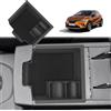 GAFAT Compatibile con Renault Captur 2 / Symbioz 2025 2026-2020 Vano Portaoggetti Console Centrale, Captur 2025 E-Tech Hybrid Organizer per Bracciolo, con Tappetini Coniare, Accessori Captur 2 (Nero)