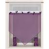 Startex 21929 2192 Voile, 90 x 90 cm, Bianco/overgine