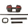 Toorx set 3 in 1 - manubrio, bilanciere, kettlebell (2) a carico regolabile con selezionatore