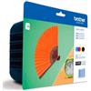 Brother Lc129xl value pack - confezione da 4 - nero, giallo, ciano, magenta