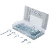 BGS Do it yourself BGS Diy 88180 | Assortimento viti a occhiello aperto e chiuso | 142 pz.