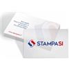 Biglietti da visita personalizzati in Polipropilene Traslucido 8,5x5,5 cm 100 pezzi 460 g. polipropilene traslucido stampa solo fronte