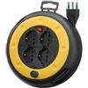Vimar 0P32713 avvolgicavo elettrico 4 metri 4 prese universali spina IT 16A