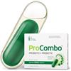 ProCombo - probiotico intelligente con azione mirata dei batteri benefici. Doppia capsula per la massima protezione e formula liquida per risultati più rapidi. 1 capsula al giorno! (1 Pezzo)