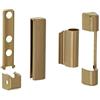 Ante bellum Siegenia SI Aubi Favorit: set di coperture per cerniere in PVC per finestre in plastica e porte in PVC (oro)
