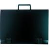 Exacompta 59101E Valigetta, 31x43 cm, Nero