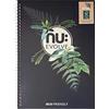Nu Notebooks - Evolve Range - Taccuino riciclato - Quaderno A4 - Quaderno a spirale - Quaderno di cancelleria - Blocco note professionale - 120 pagine