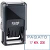 TRODAT Timbro Printy 4750/2 4.0 41x24mm DATARIO+PAGATO autoinch. TRODAT