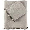 Cieffepi Home Collections Set 2 Asciugamani (Viso + Ospite) Art. PON PON (Beige)