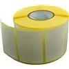 Netuno 1 rotolo etichette termoadesive 60 x 40 mm anima interna 40 mm 1000 pezzi etichette termodirette logistiche permanenti codice a barre etichette adesive universali bianche imballaggi magazzino