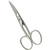 Gifaz Forbici per Unghie e Pelle sinistre in Acciaio al Carbonio Made in Italy: per Manicure e Pedicure, Lame Curve (per Mancini 9 Cm.)