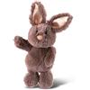 NICI Peluche Coniglietto Marrone Scuro con Orecchie Scintillanti 20cm, Colore, 20 cm, 46334