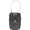 M-Wave Messingschlager Allarme Lock 'n' Roll M Wave, Serratura unisex, nero