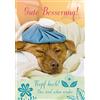 Perleberg Biglietto di guarigione con bel motivo - Basic Classic Collection - Buon miglioramento - Regalo per donne e uomini - Biglietto di auguri - Biglietti con busta - 11,6 x 16,6 cm