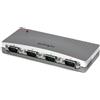 StarTech.com Hub Adattatore USB a seriale DB9 RS232 a 4 Porte con Bus Alimentato