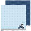 Anita y Su Mundo Anita e il suo mondo collezione su ruote, carta da scrapbooking, carta, polizia, 30,5 x 30,5 cm