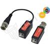 ODIN Provision PTR-101V-HD-8 Coppia trasduttori passivi balun 1Ch 4 in 1 (AHD / CVI / TVI / CVBS) fino a 8 Mpx