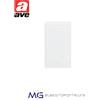 AVE 45B04 invertitore - Banquise S45 - 16A 1P - Bianco